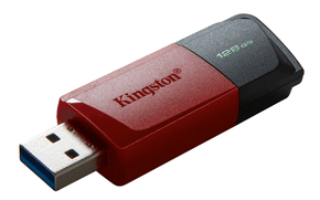 Pen Drive USB 3.2 128GB DTXM/128GB Exodia Preto/Vermelho - KINGSTON