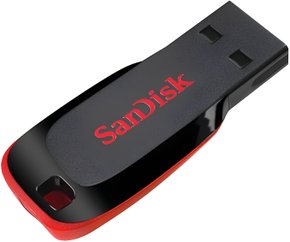 PEN DRIVE USB 32GB SDCZ50-032G PRETO/VERM
