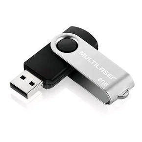 Pen Drive USB 8GB Twist PD587 PRE/PRA