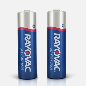 PILHA ALCALINA AAA (LR03 - PALITO) CARTELA COM 2 UNIDADES - RAYOVAC