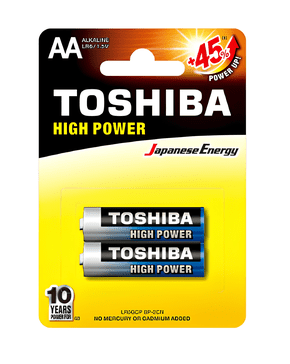 PILHA ALCALINA PEQUENA AA LR6GCP C/2