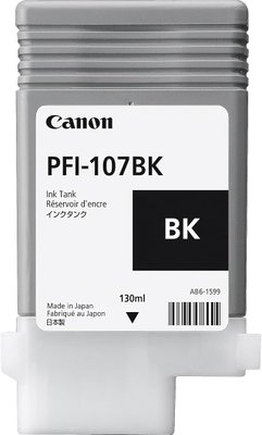 REFIL DE TINTA CANON PFI-107BK PRETO 130ML