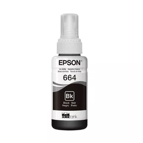 Refil de Tinta Epson T664120 Preto - Original