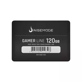 SSD SATA3 6Gb/s 120GB Rise Mode RM-SSD-120 Leitura 535MB/s / Gravação 450MB/s