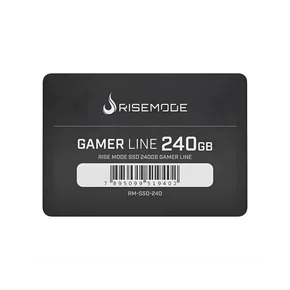 SSD SATA3 6Gb/s 240GB Rise Mode RM-SSD-240 Leitura 530MB/s / Gravação 520MB/s