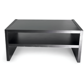 Suporte para Monitor Duplo em MDF 32,5x22x14cm – Preto 5098