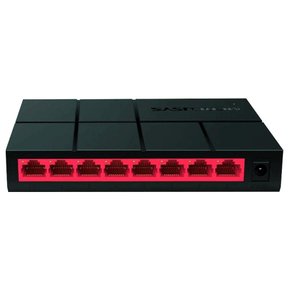Switch Mercusys Gigabit, 8 Portas 10/100/1000Mbps - Preto MS108G