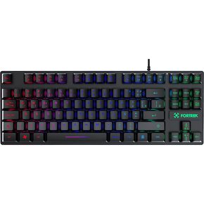 TECLADO GAMER MEMBRANA EARLESS 80 TKL RAINBOW