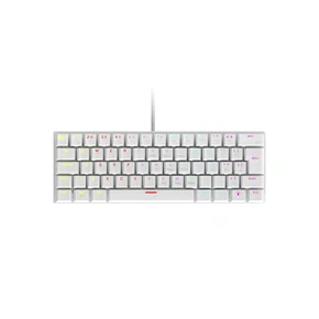 Teclado Mecânico 60% Vinik Anihi White Switch Red LED Rainbow ANIHIWHRD