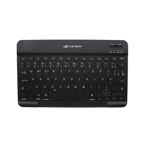 TECLADO SEM FIO BLUETOOTH KBT40BK MINI PRETO