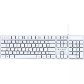 TECLADO USB ABNT2 OFFICE SLIM K15 BRANCO
