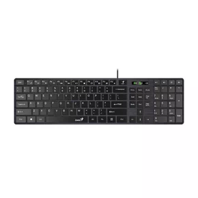 Teclado USB Multimídia ABNT2 SlimStar SS126 Preto