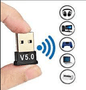 AD0574B - Adaptador Bluetooth USB Preto 5.0 DONGLE GENERICO