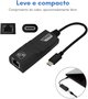 ADAPTADOR DE REDE RJ45 X USB TIPO C 3.0 GIGAGBYTE PRETO