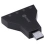 Adaptador Placa De Som USB 4 Portas P2, Vinik A4pusbm, Compatível Com PS3