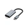 Adaptador USB Tipo-C P/HDMI Fêmea 4K Paralelo Cinza