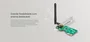 Adaptador Wireless PCI-E 150Mbps TP-Link TL-WN781ND