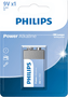 Bateria Alcalina Philips 6LR61 9V - 6LR61P1B/59, 1 Unidade