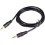 Cabo Auxiliar P2 x P2 5M CBX-A2P250 Preto -  EXBOM