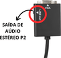 CABO CONVERSOR HDMI M X VGA FP2 ADP-HDMIVGA20BK