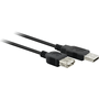 CABO EXTENSOR USB 2.0 A MACHO X A FÊMEA 1,8M USM-101 PRETO