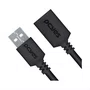 Cabo Extensor USB A 2.0 Macho P/USB A 2.0 Fêmea 2 m PCYES PUAMF2-2 Preto
