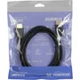 Cabo HDMI 2.0 4K 1,8M Fortrek FK 723C Preto – Alta Definição para Áudio e Vídeo