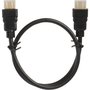 Cabo HDMI 2.0 Fortrek 4K-005, 0,5m, 4K UHD, Alta Performance e Durabilidade - Preto