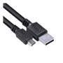 Cabo USB A 2.0 para Mini USB B 2.0 2 Metros Preto PCYes PUANM2-2
