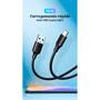 CABO USB-A P/USB TIPO C 2M 3A US287 PRETO UGREEN