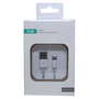 Cabo USB para iPhone FCA-O51, 1 Metro, 2.1A – Branco, Carregamento Rápido e Sincronização Estável