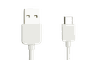 CABO USB P/TIPO C 1,2M 3A FCA-C12-N BRANCO