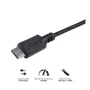 Cabo USB Tipo-C 1 Metro USB 2.0 PCYes PUACP-01 Preto