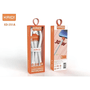 CABO USB TIPO -C P/LIGHTINING 1M KD-351CL 30W BRANCO