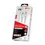 CABO USB 2.0 TIPO C P/LIGHTNING 2M 3A 15W TCL20 BRANCO ELG