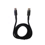 Cabo USB Tipo-C para Tipo-C 1,2 m 3A 60W FAM FCA-C1C7 Preto