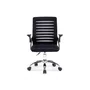 Cadeira Escritório Giratória Alltek IN ATK-C01 Preta
