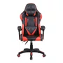 Cadeira Gamer Até 100kg Level LV-C01DN Preta/Vermelha