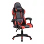 Cadeira Gamer Até 100kg Level LV-C01DN Preta/Vermelha