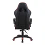 Cadeira Gamer Até 100kg Level LV-C01DN Preta/Vermelha