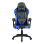 CADEIRA GAMER GIRATORIA LEVEL MODELO LVC01DN PRETOE AZUL