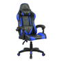 CADEIRA GAMER GIRATORIA LEVEL MODELO LVC01DN PRETOE AZUL
