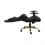 Cadeira Gamer Mymax MX7 Giratória Preto Gold Edition
