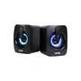 Caixa de Som Gamer Vinik Galaxy 6W 2.0 LED Rainbow VSPKG6WGL