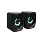 Caixa de Som Gamer Vinik Galaxy 6W 2.0 LED Rainbow VSPKG6WGL