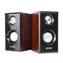 Caixa de Som USB 6W RMS Vinik Wood WD6W Preto/Madeira