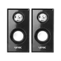 Caixa de Som USB 6W RMS Vinik Wood WD6W Preto/Madeira