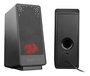 CAIXA DE SOM USB GAMER 6W RMS RANCH PRETO/VERMELHA GS513