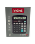 Calculadora de Mesa V-837B, 12 Dígitos, Visor Inclinado e Funções Básicas – Preta