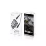 Carregador 20W USB-C/USB-A C/Cabo Lightning Hrebos CRG-232CI Cinza